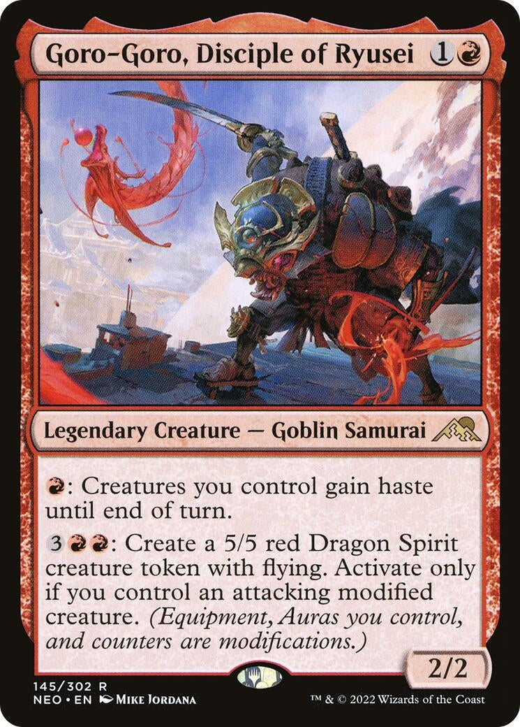 Image for Goro-Goro, Disciple of Ryusei (145) [Kamigawa: Neon Dynasty] - Magic: The Gathering
