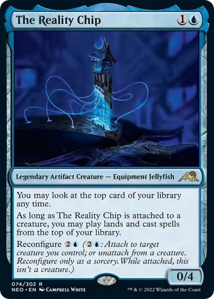 Image for The Reality Chip (74) [Kamigawa: Neon Dynasty] - Magic: The Gathering