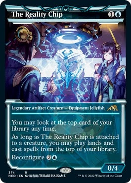 Image for The Reality Chip (Showcase) (374) [Kamigawa: Neon Dynasty] - Magic: The Gathering