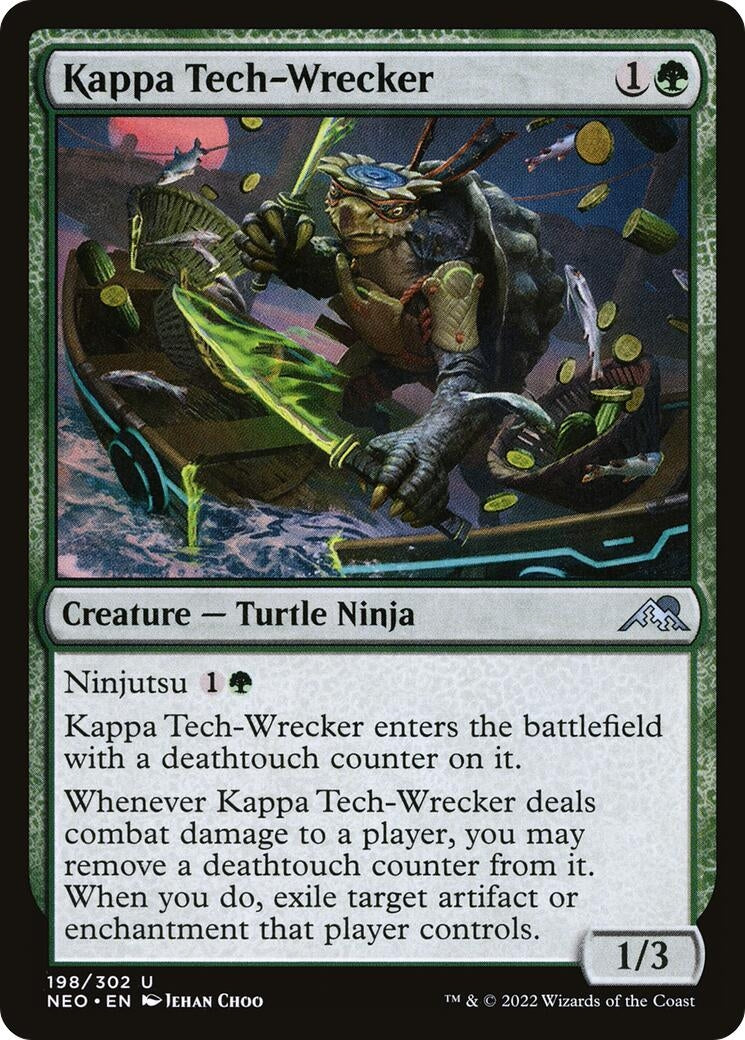 Image for Kappa Tech-Wrecker (198) [Kamigawa: Neon Dynasty] - Magic: The Gathering