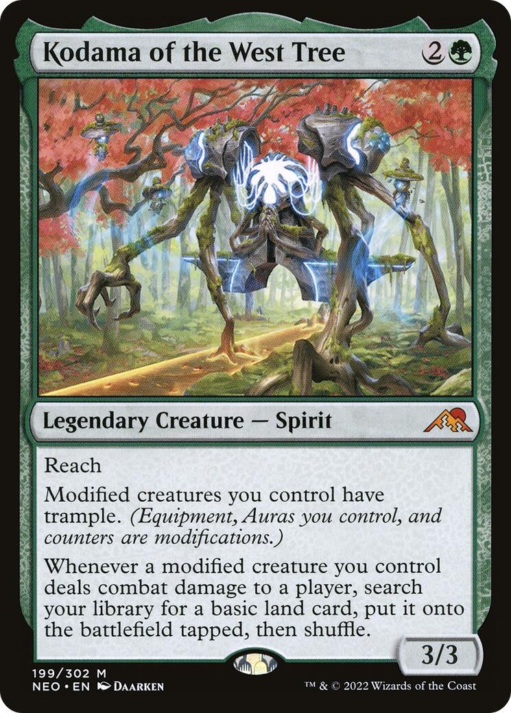 Image for Kodama of the West Tree (199) [Kamigawa: Neon Dynasty] - Magic: The Gathering
