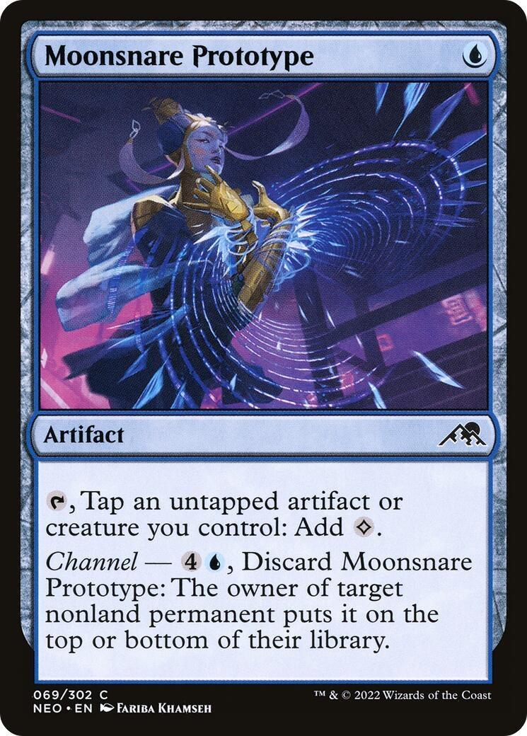 Image for Moonsnare Prototype (69) [Kamigawa: Neon Dynasty] - Magic: The Gathering