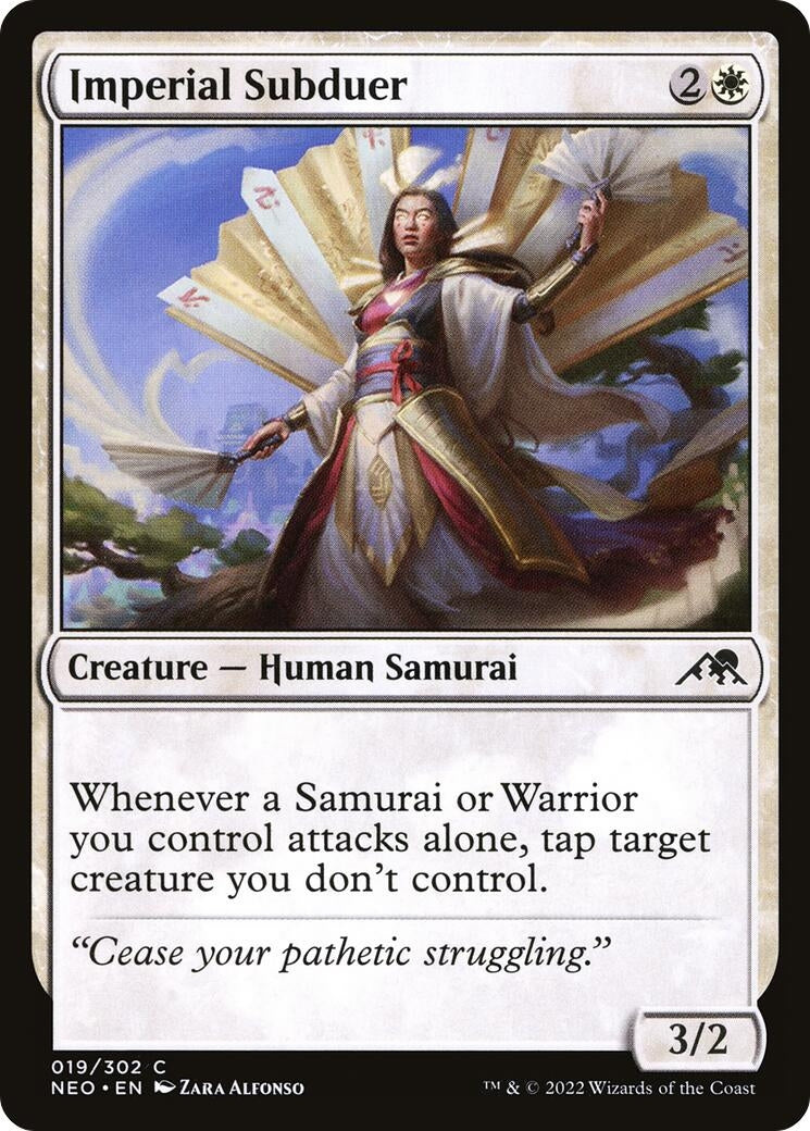 Image for Imperial Subduer (19) [Kamigawa: Neon Dynasty] - Magic: The Gathering