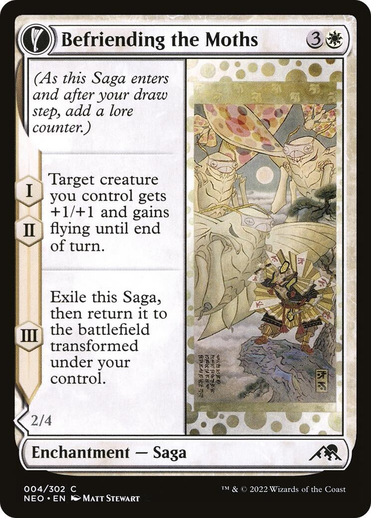 Image for Befriending the Moths (4) [Kamigawa: Neon Dynasty] - Magic: The Gathering