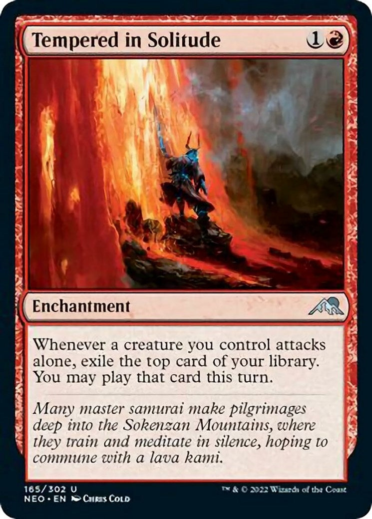 Image for Tempered in Solitude (165) [Kamigawa: Neon Dynasty] - Magic: The Gathering