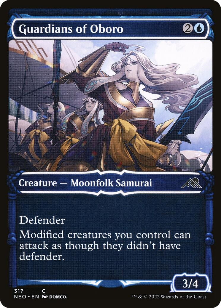 Image for Guardians of Oboro (Showcase) (317) [Kamigawa: Neon Dynasty] - Magic: The Gathering