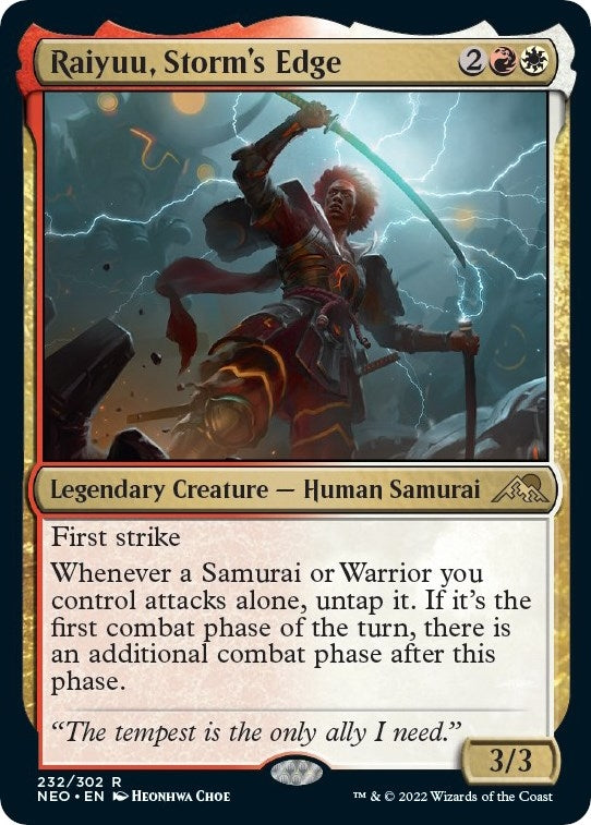 Image for Raiyuu, Storm's Edge (232) [Kamigawa: Neon Dynasty] - Magic: The Gathering
