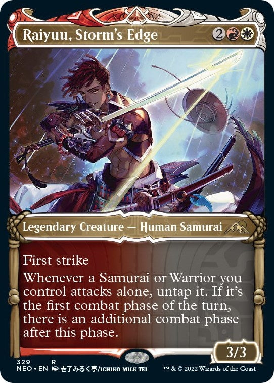 Image for Raiyuu, Storm's Edge (Showcase) (329) [Kamigawa: Neon Dynasty] - Magic: The Gathering