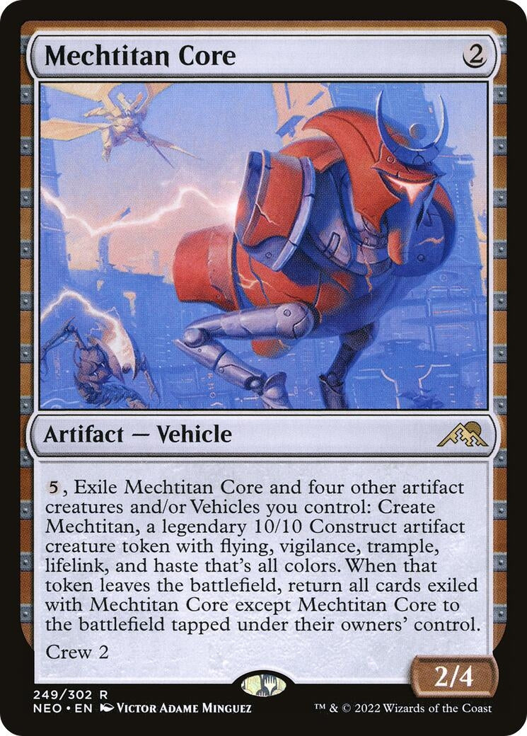 Image for Mechtitan Core (249) [Kamigawa: Neon Dynasty] - Magic: The Gathering