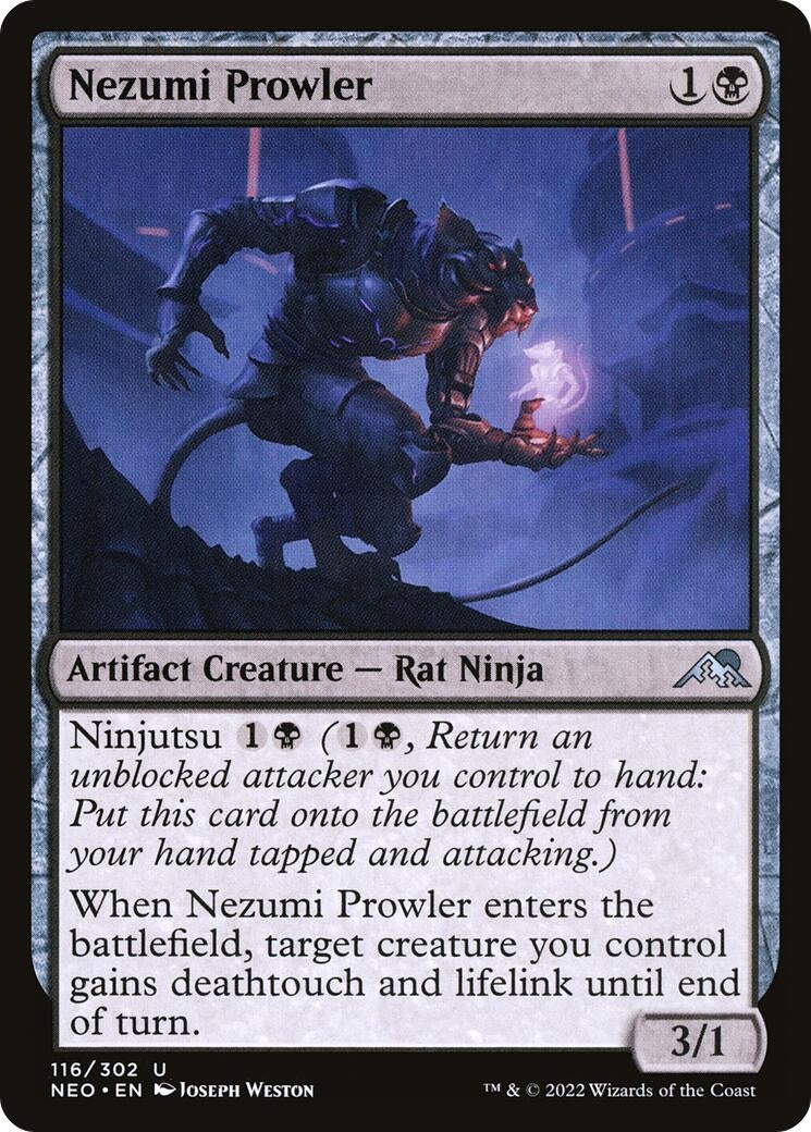Image for Nezumi Prowler (116) [Kamigawa: Neon Dynasty] - Magic: The Gathering