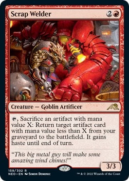 Image for Scrap Welder (159) [Kamigawa: Neon Dynasty] - Magic: The Gathering
