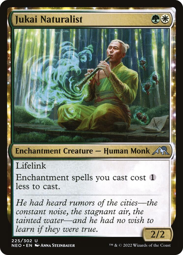 Image for Jukai Naturalist (225) [Kamigawa: Neon Dynasty] - Magic: The Gathering