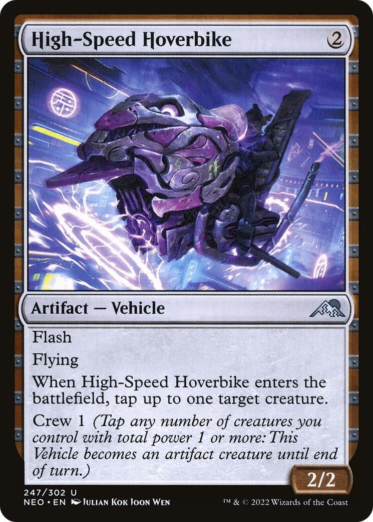 High-Speed Hoverbike (247) [Kamigawa: Neon Dynasty]
