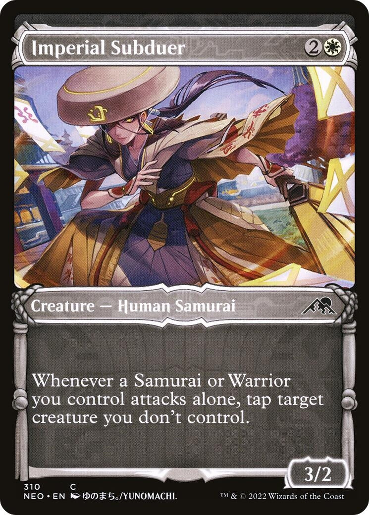 Image for Imperial Subduer (Showcase) (310) [Kamigawa: Neon Dynasty] - Magic: The Gathering