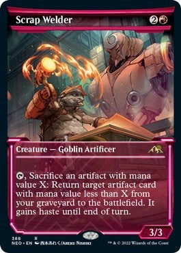 Image for Scrap Welder (Showcase) (388) [Kamigawa: Neon Dynasty] - Magic: The Gathering