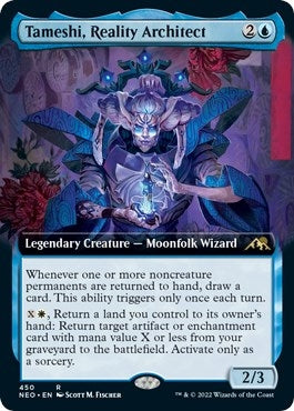 Tameshi, Reality Architect (Extended Art) (450) [Kamigawa: Neon Dynasty]