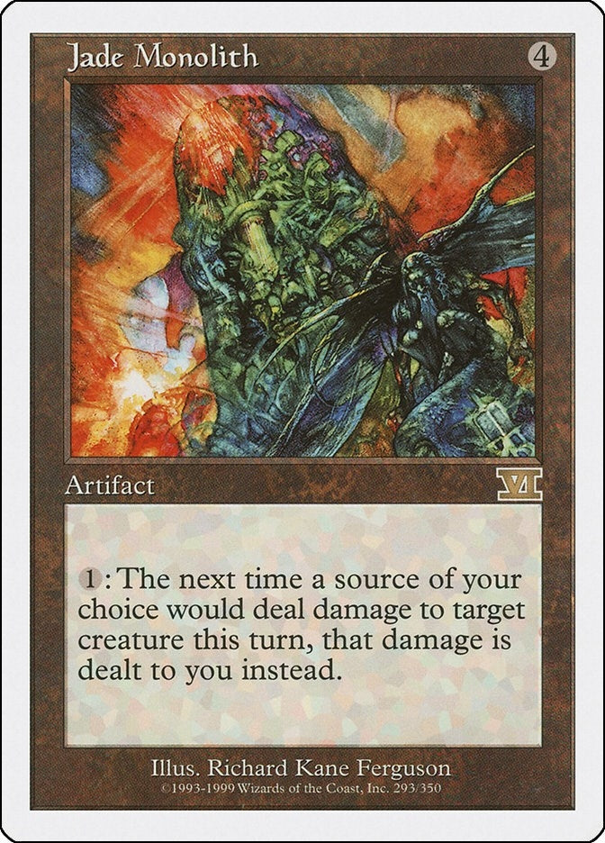 Image for Jade Monolith (293) [Classic Sixth Edition] - Magic: The Gathering