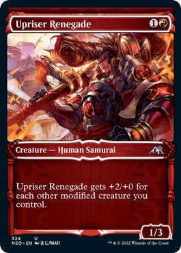 Image for Upriser Renegade (Showcase) (324) [Kamigawa: Neon Dynasty] - Magic: The Gathering