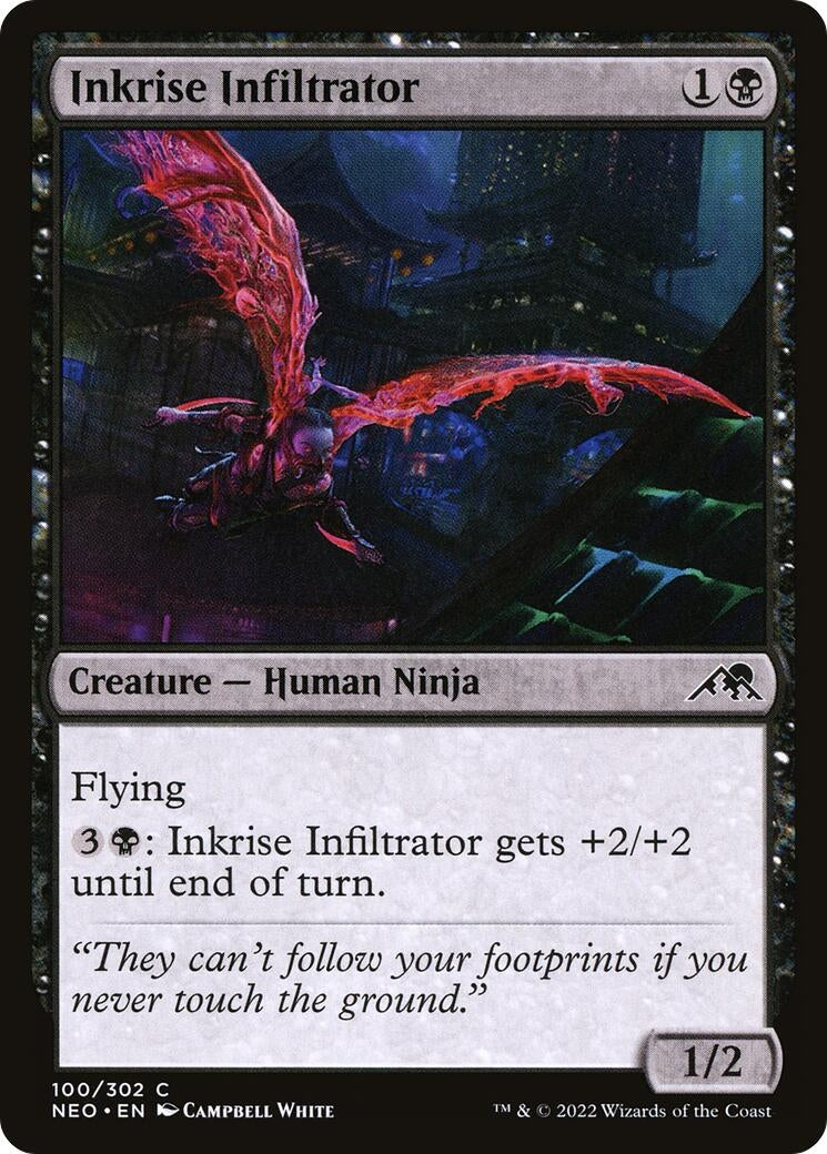 Image for Inkrise Infiltrator (100) [Kamigawa: Neon Dynasty] - Magic: The Gathering