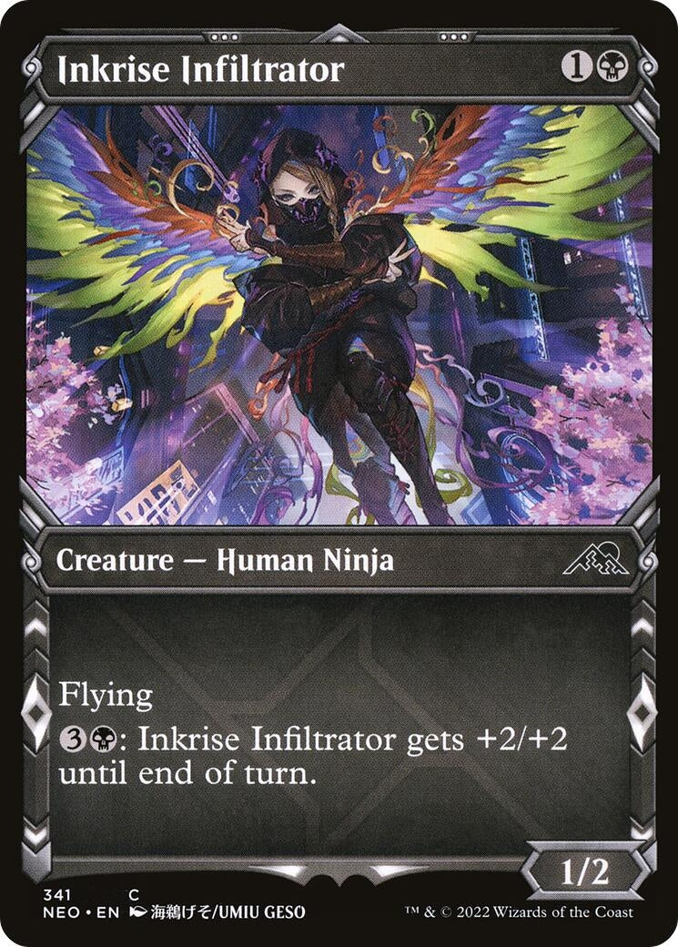 Image for Inkrise Infiltrator (Showcase) (341) [Kamigawa: Neon Dynasty] - Magic: The Gathering