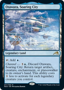 Image for Otawara, Soaring City (271) [Kamigawa: Neon Dynasty] - Magic: The Gathering