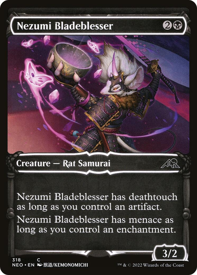 Image for Nezumi Bladeblesser (Showcase) (318) [Kamigawa: Neon Dynasty] - Magic: The Gathering
