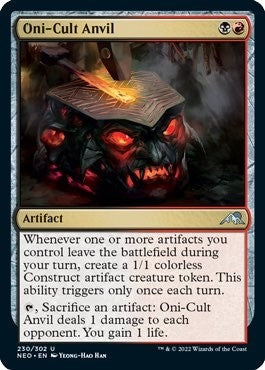 Image for Oni-Cult Anvil (230) [Kamigawa: Neon Dynasty] - Magic: The Gathering