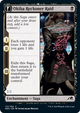 Image for Okiba Reckoner Raid (117) [Kamigawa: Neon Dynasty] - Magic: The Gathering