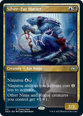 Silver-Fur Master (511) [Promo Pack: Kamigawa: Neon Dynasty]