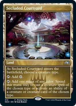 Image for Secluded Courtyard (512) [Kamigawa: Neon Dynasty] - Magic: The Gathering