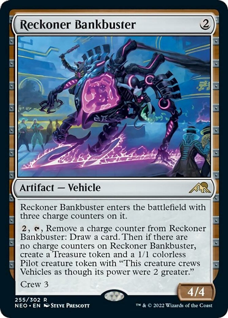 Image for Reckoner Bankbuster (255) [Kamigawa: Neon Dynasty] - Magic: The Gathering