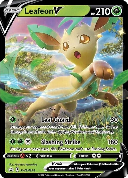 Image for Leafeon V - SWSH194 (SWSH194) [SWSH: Sword & Shield Promo Cards] - Pokemon