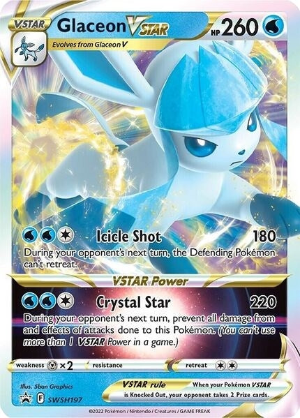 Image for Glaceon VSTAR - SWSH197 (SWSH197) [SWSH: Sword & Shield Promo Cards] - Pokemon