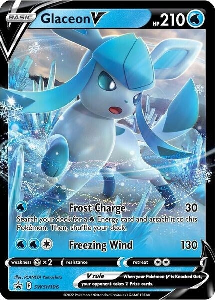 Image for Glaceon V - SWSH196 (SWSH196) [SWSH: Sword & Shield Promo Cards] - Pokemon