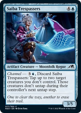 Image for Saiba Trespassers (77) [Kamigawa: Neon Dynasty] - Magic: The Gathering