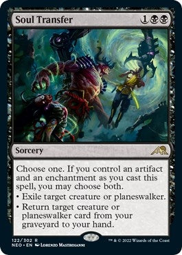 Image for Soul Transfer (122) [Kamigawa: Neon Dynasty] - Magic: The Gathering