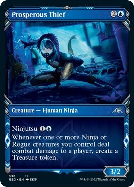 Image for Prosperous Thief (Showcase) (336) [Kamigawa: Neon Dynasty] - Magic: The Gathering