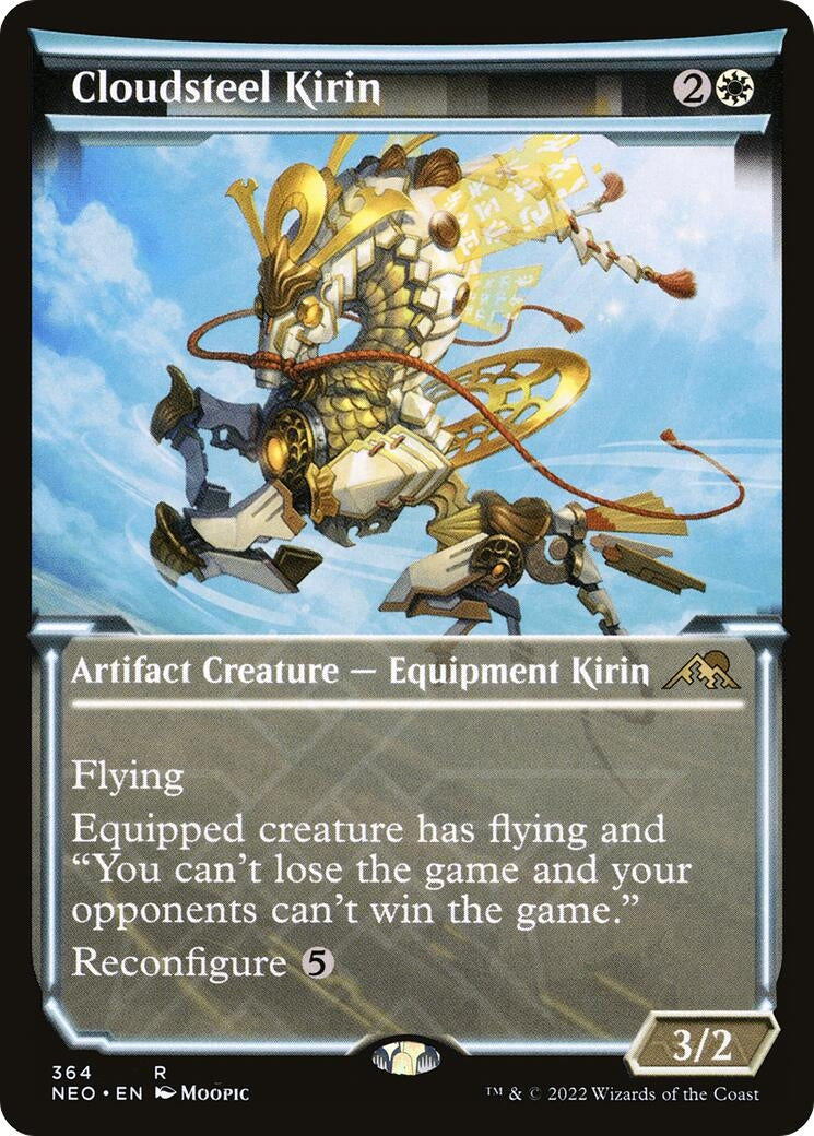 Image for Cloudsteel Kirin (Showcase) (364) [Kamigawa: Neon Dynasty] - Magic: The Gathering