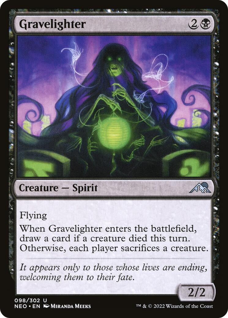 Image for Gravelighter (98) [Kamigawa: Neon Dynasty] - Magic: The Gathering