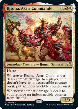 Image for Risona, Asari Commander (233) [Kamigawa: Neon Dynasty] - Magic: The Gathering