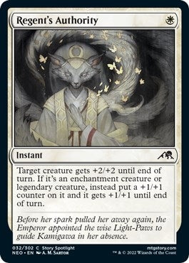Image for Regent's Authority (32) [Kamigawa: Neon Dynasty] - Magic: The Gathering