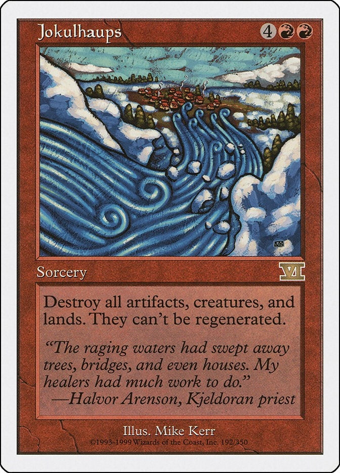 Image for Jokulhaups (192) [Classic Sixth Edition] - Magic: The Gathering