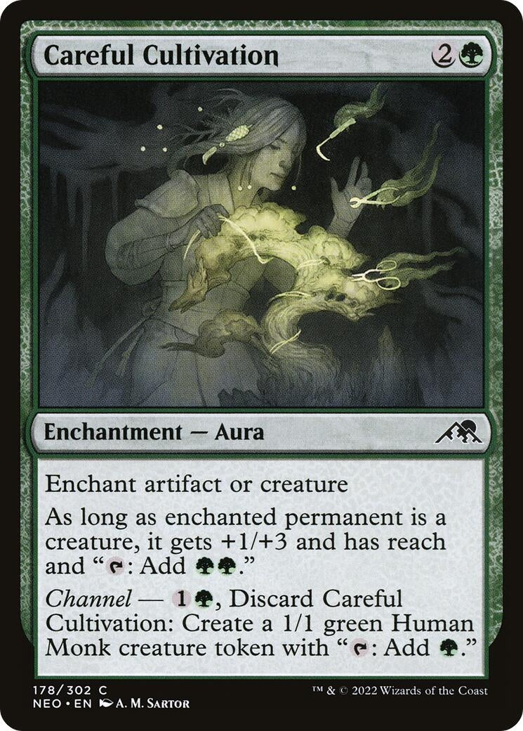 Image for Careful Cultivation (178) [Kamigawa: Neon Dynasty] - Magic: The Gathering