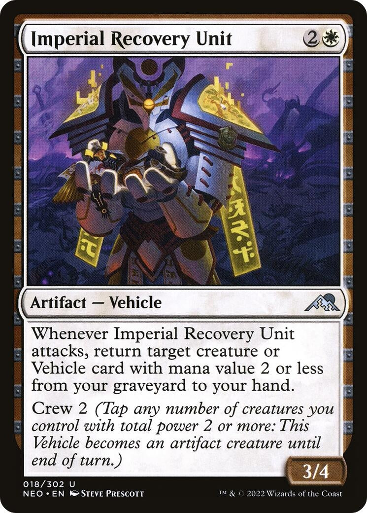 Image for Imperial Recovery Unit (18) [Kamigawa: Neon Dynasty] - Magic: The Gathering