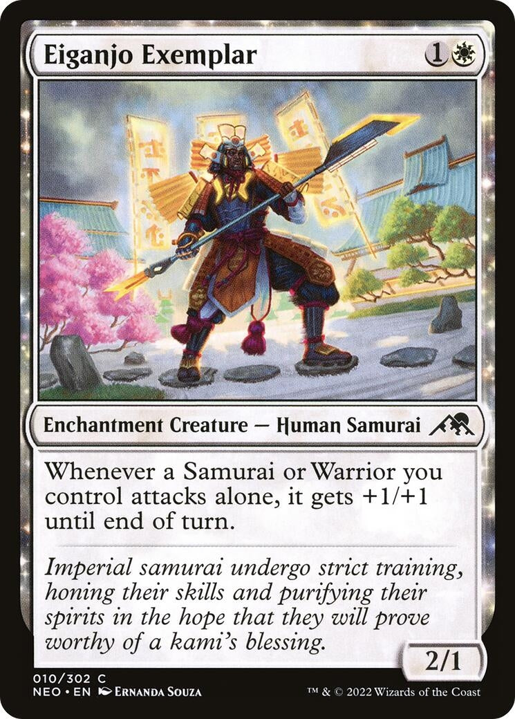 Image for Eiganjo Exemplar (10) [Kamigawa: Neon Dynasty] - Magic: The Gathering