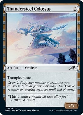 Image for Thundersteel Colossus (261) [Kamigawa: Neon Dynasty] - Magic: The Gathering