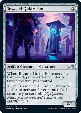 Image for Towashi Guide-Bot (262) [Kamigawa: Neon Dynasty] - Magic: The Gathering