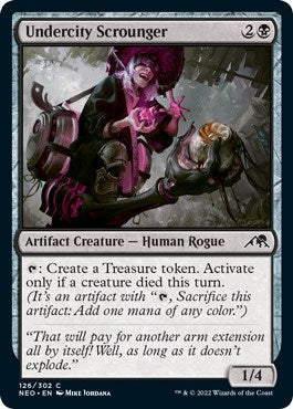 Image for Undercity Scrounger (126) [Kamigawa: Neon Dynasty] - Magic: The Gathering