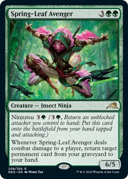 Image for Spring-Leaf Avenger (208) [Kamigawa: Neon Dynasty] - Magic: The Gathering