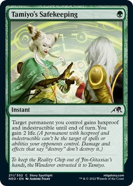 Image for Tamiyo's Safekeeping (211) [Kamigawa: Neon Dynasty] - Magic: The Gathering